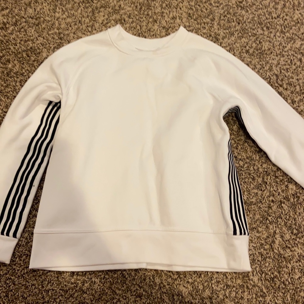 White crew neck